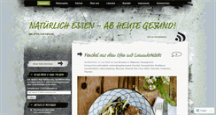 Desktop Screenshot of natuerlich-essen.net