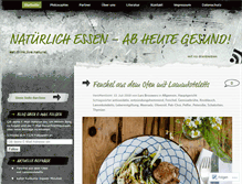 Tablet Screenshot of natuerlich-essen.net